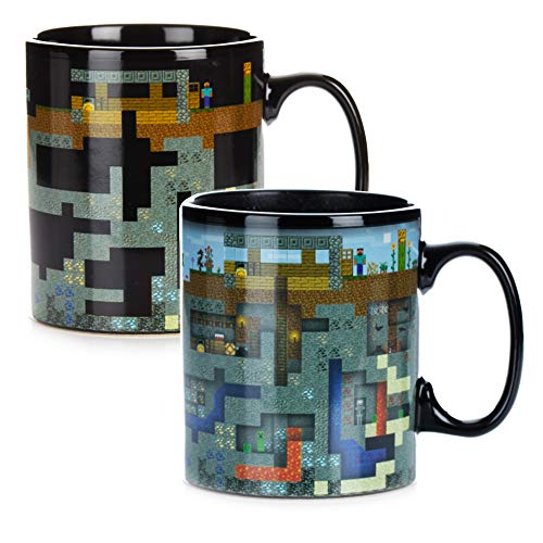 Paladone PP6585MCF Minecraft Coffee - Taza de café (550 ml, cerámica)
