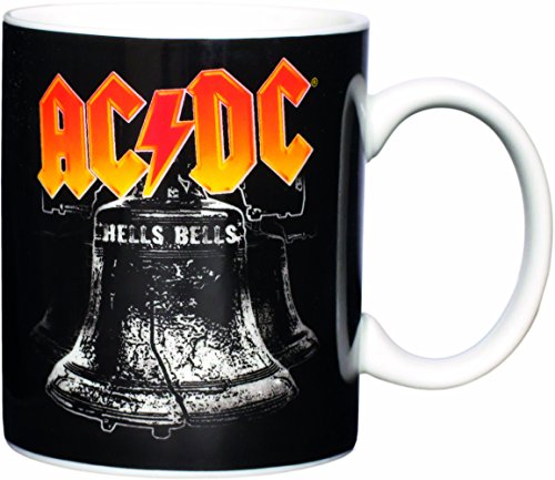 AC/DC Hells Bells Unisex Taza multicolor, cerámica, 0,4 l