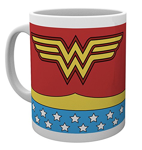 GB Eye LTD, DC Comics, Wonder Woman Costume, Taza de Ceramica