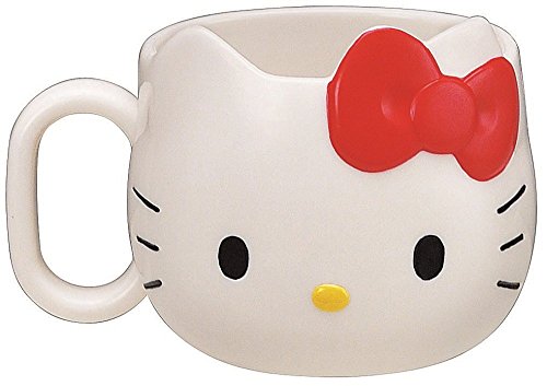 Hello Kitty Face Die-Cut Mug (japan import)