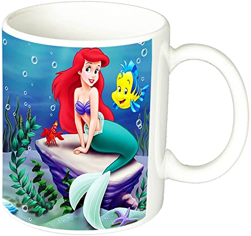 La Mug Sirenita Little Taza Mermaid Ariel A Ceramica