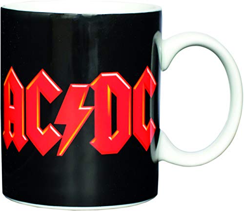 Rock - AC/DC Logo Taza de Cafe - Diseño original con licencia