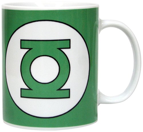 SD Toys SDTWRN02993 - Taza de cerámica, logo Green Lantern, DC Comics - Taza DC Comics Linterna Verde Logo Cerámica