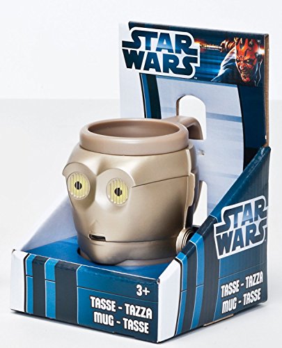 Star Wars Taza 3d diseño C-3PO Taza Vaso Taza de café