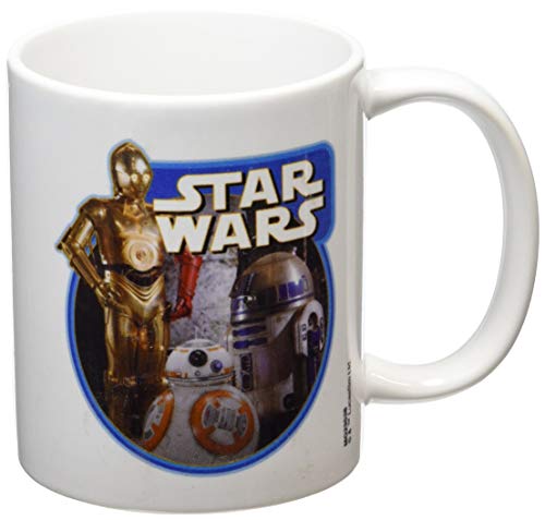 Taza Ceramica Star Wars Droids Episodio VII Producto Oficial Disney