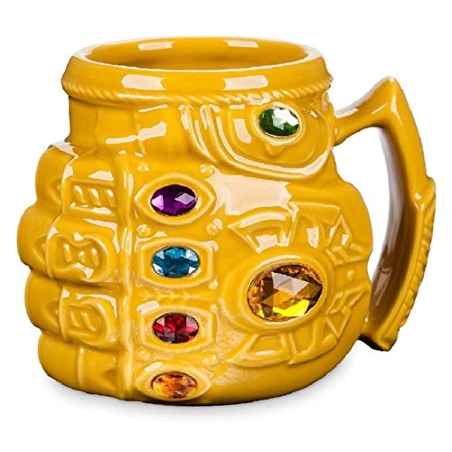Divertida taza de animación tridimensional Thanos gran capacidad guante puño taza de cerámica taza de agua taza de dibujos animados taza creativo